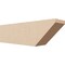 Ekena Millwork 6in. W x 8in. H x 28in. L Concord Woodgrain TimberThane Rafter Tail, Primed Tan RFTUR06X08X28CONRCPR - alternate 1